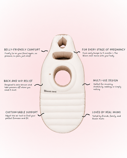 BloomNest™ Pregnancy Pillow
