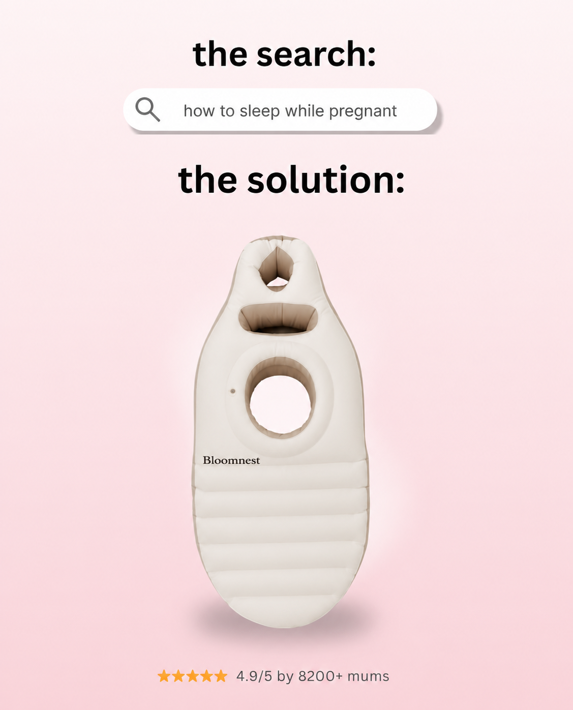 BloomNest™ Pregnancy Pillow